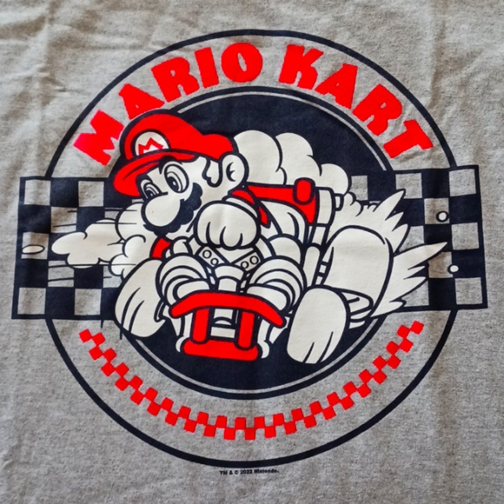 Mario Kart Graphic T Shirt